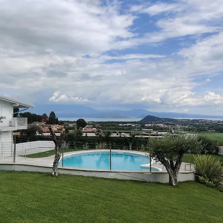 Bilocale In Vista Con Piscina Polpenazze del Garda